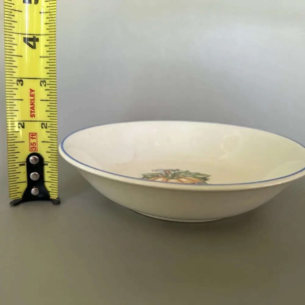 Vintage Salem China Peter Peter Pumpkin Eater Child Bowl Quaker Lady Z USA
